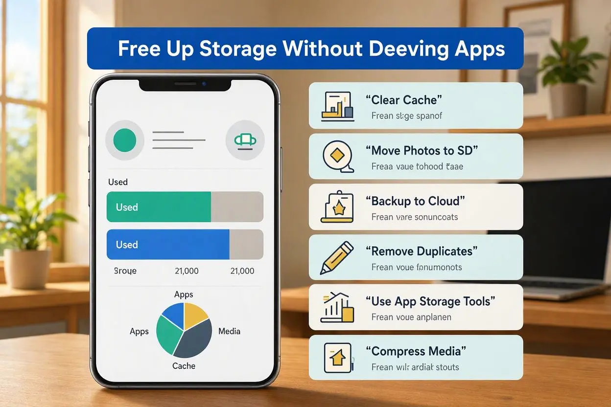 How to Free Up Storage on Android Without Deleting Apps